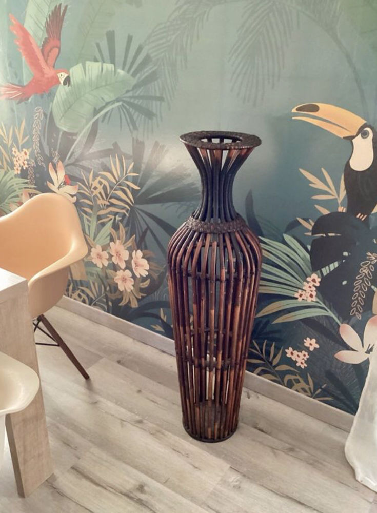 Grand vase rotin 40 Beauchastel (07)