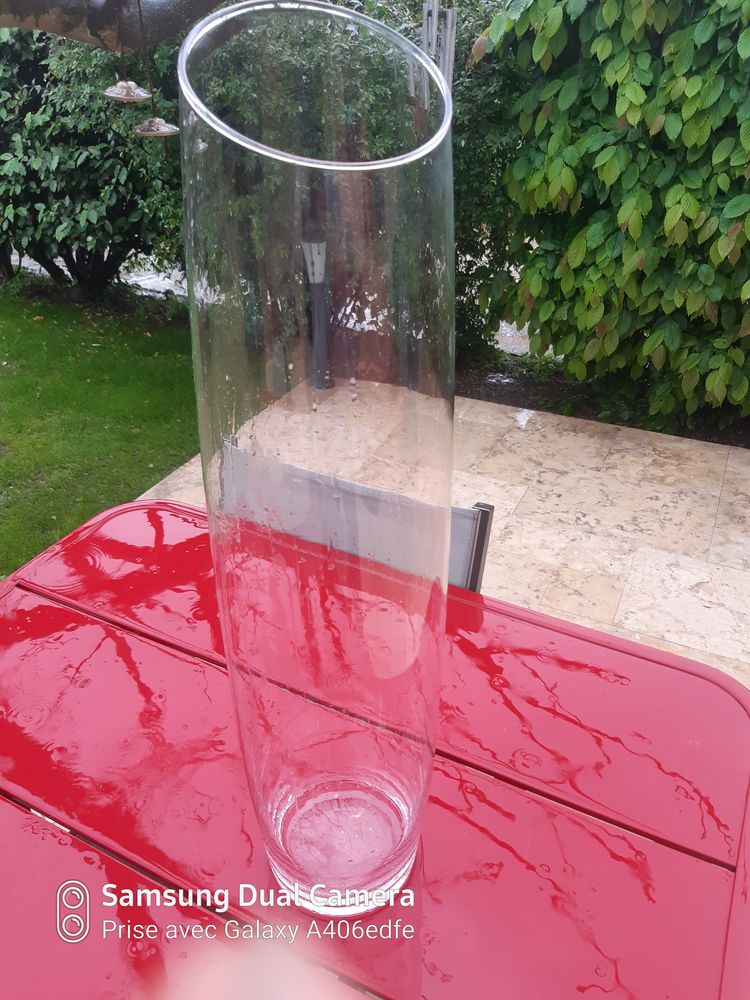 Grand vase en verre 25 Saint-Genis-Laval (69)