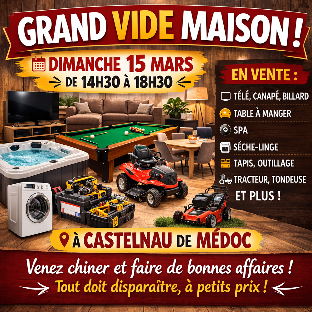 Grand Vide Maison 0 Castelnau-de-M�doc (33)