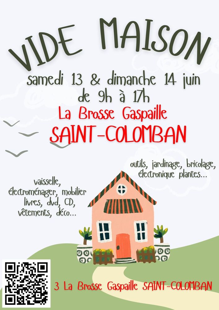 Grand VIDE MAISON et VIDE ATELIER 0 Saint-Colomban (44)