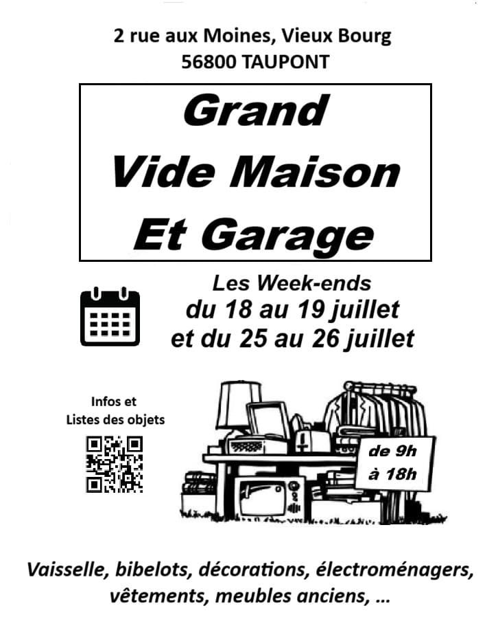 Grand Vide Maison Garage 0 Taupont (56)