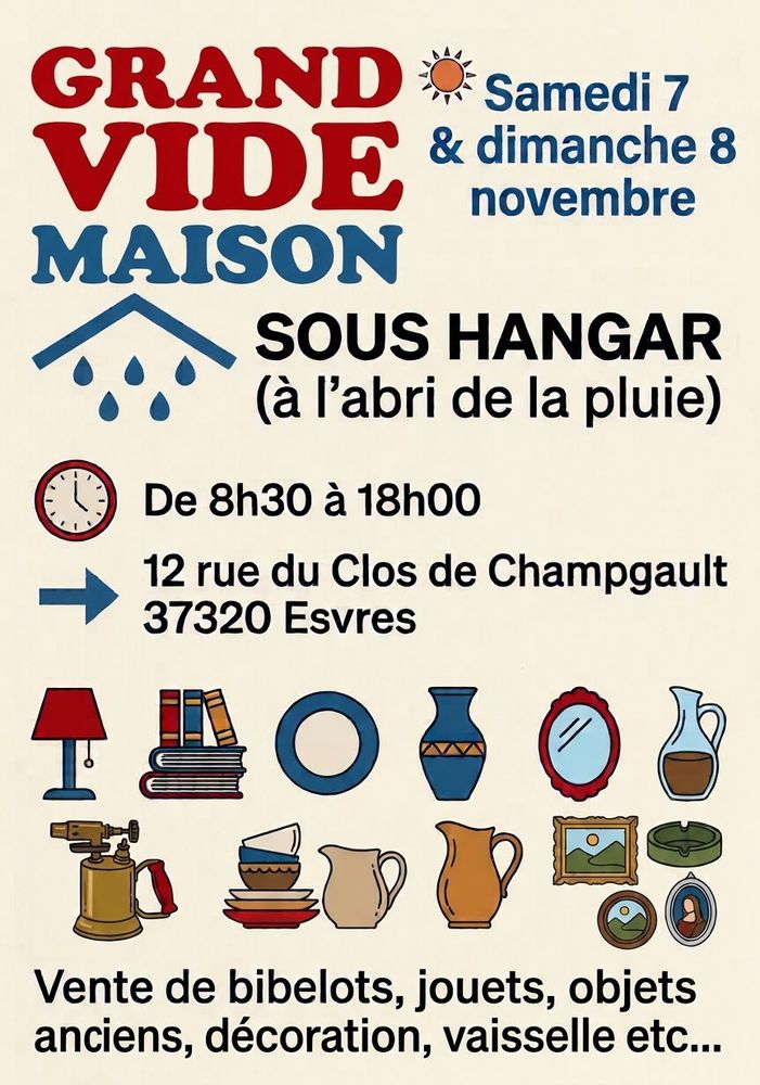 Grand vide maison 0 Esvres (37)