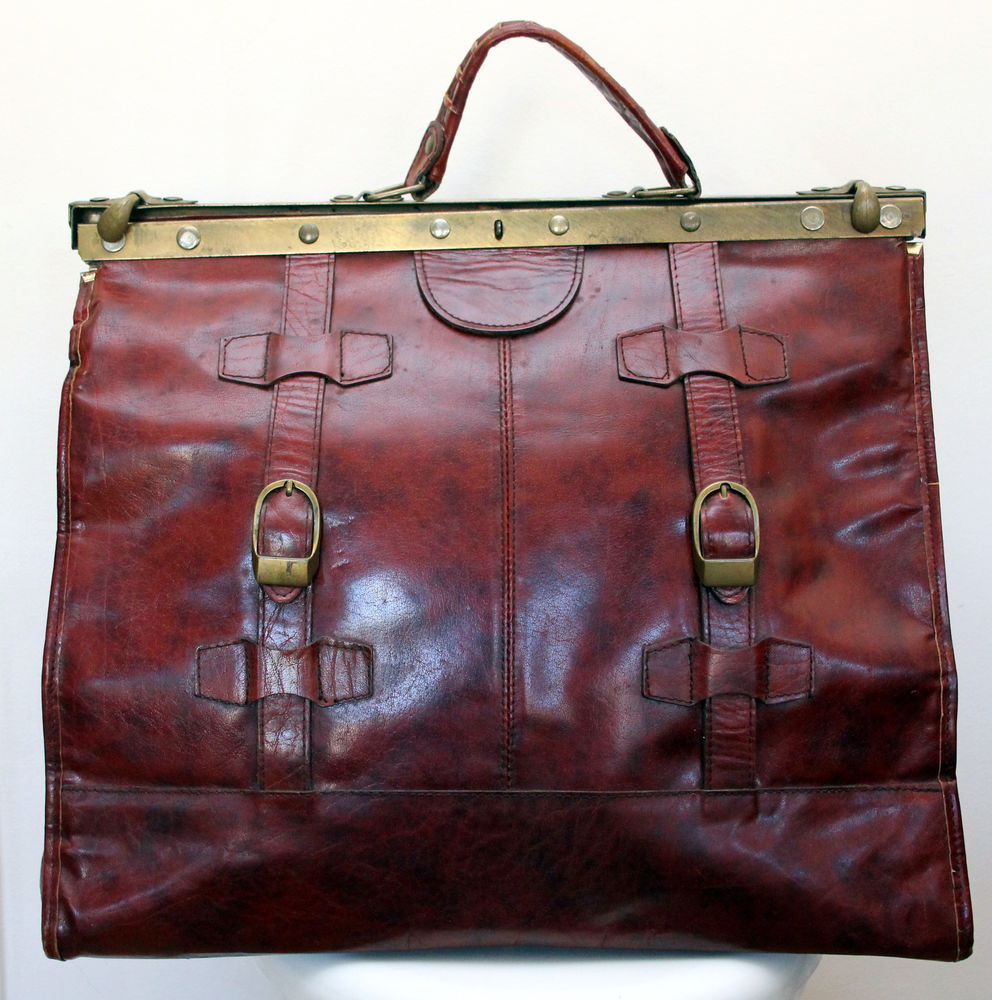 Grand sac de voyage western vintage cuir bordeaux 60 Issy-les-Moulineaux (92)