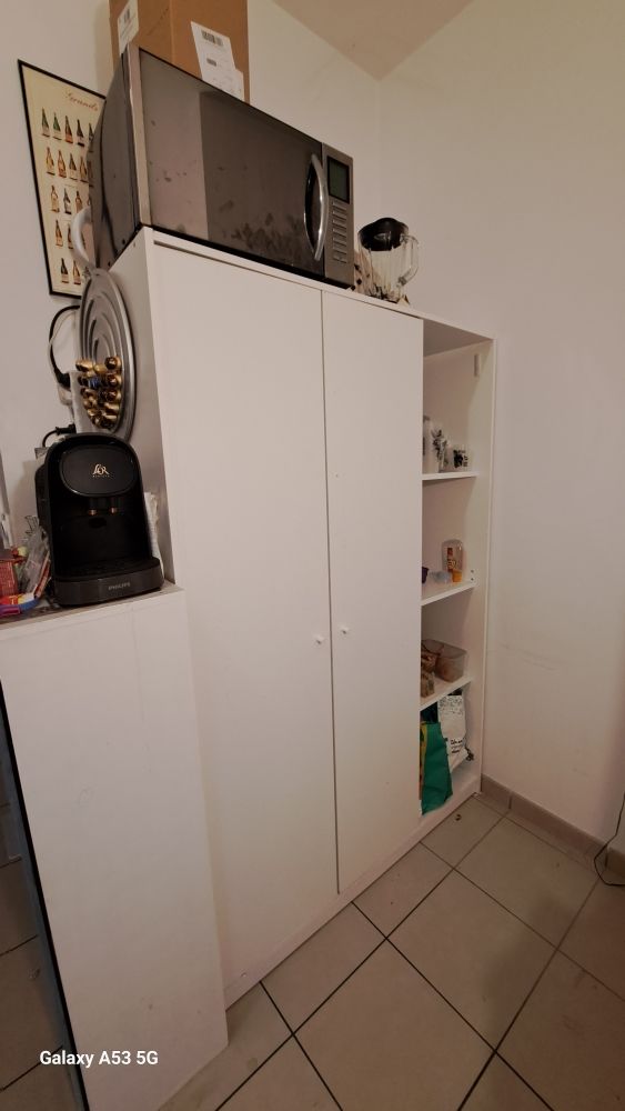 Grande armoire blanche 100 Lyon 2 (69)