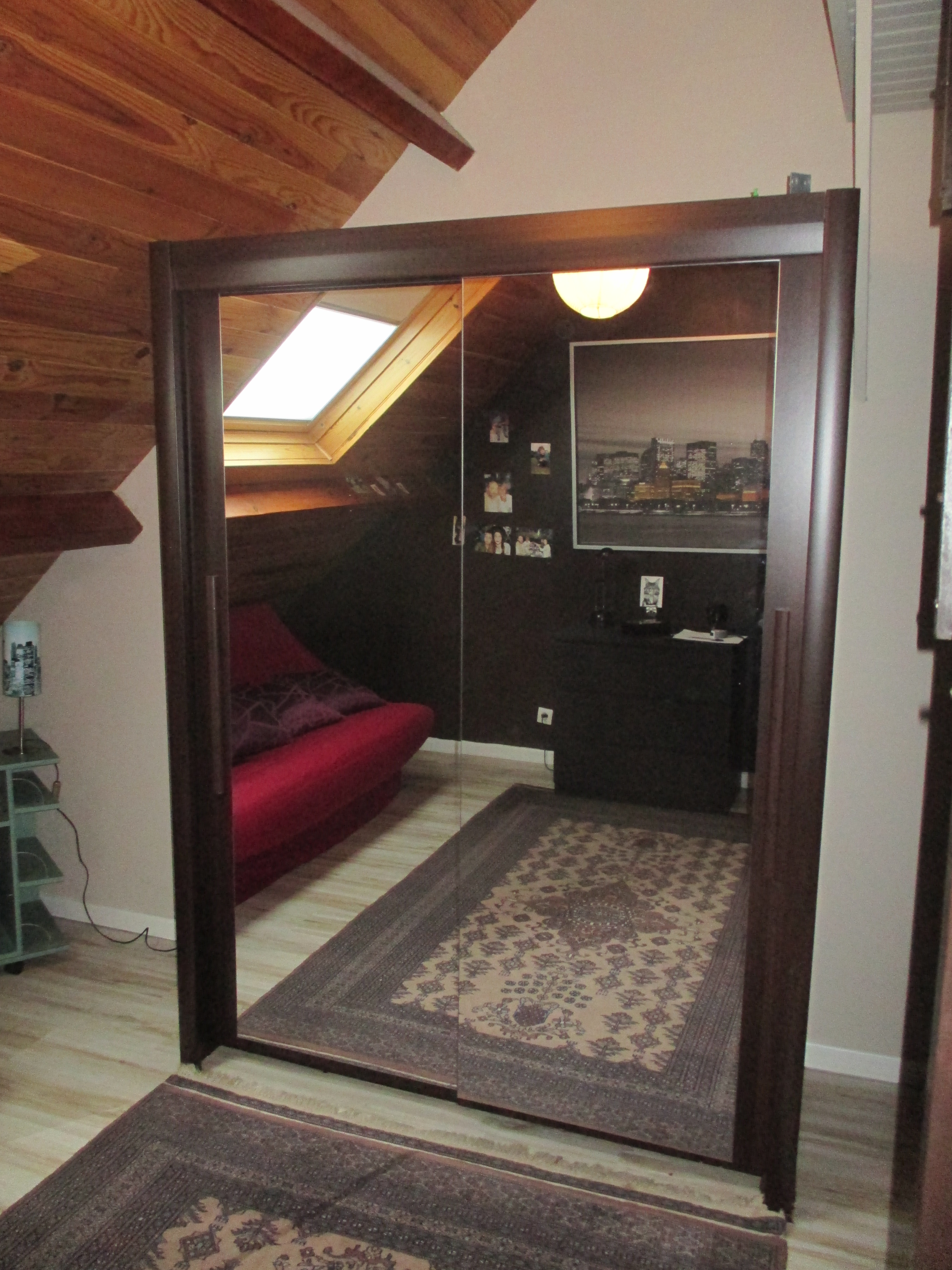 grande armoire de rangement avec porte vitres 180 Villiers-sur-Marne (94)