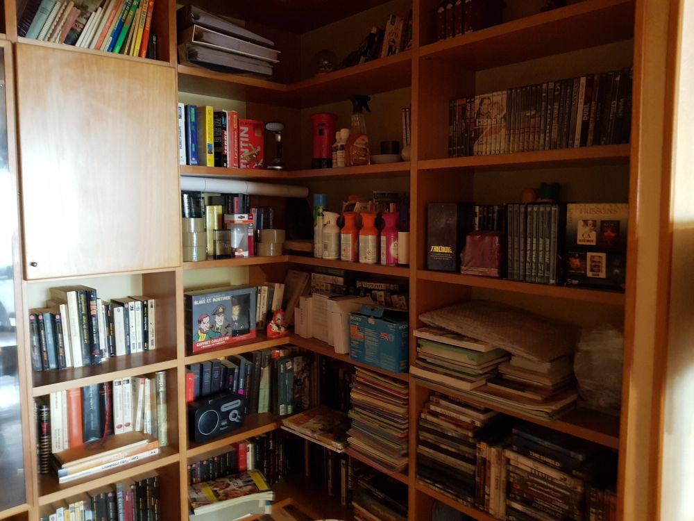 Grande biblioth�que ( en trois parties ) 500 Marseille 4 (13)