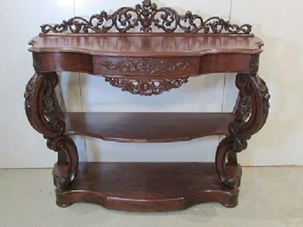 Grande console Napol�on III en acajou 1000 Castres (81)