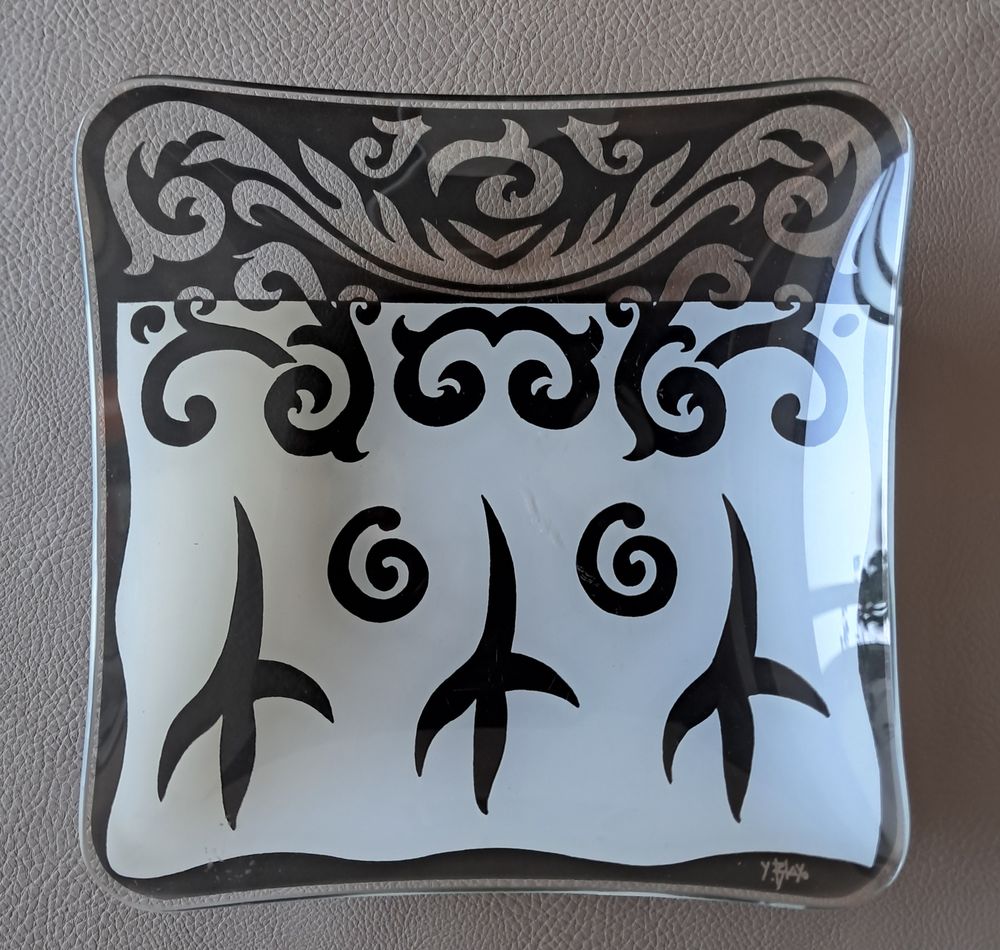 grande coupelle vide poche ramasse monnaie Yves Blayo 15 Carnon Plage (34)