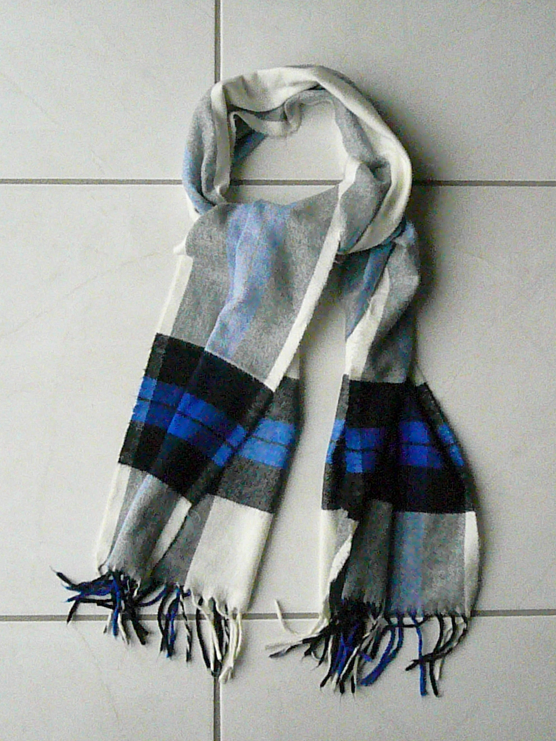 Grande �charpe bleue et blanche 7 Franqueville-Saint-Pierre (76)