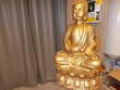 Grande fontaine bouddha  doré en très bon état  100 Valaurie (26)