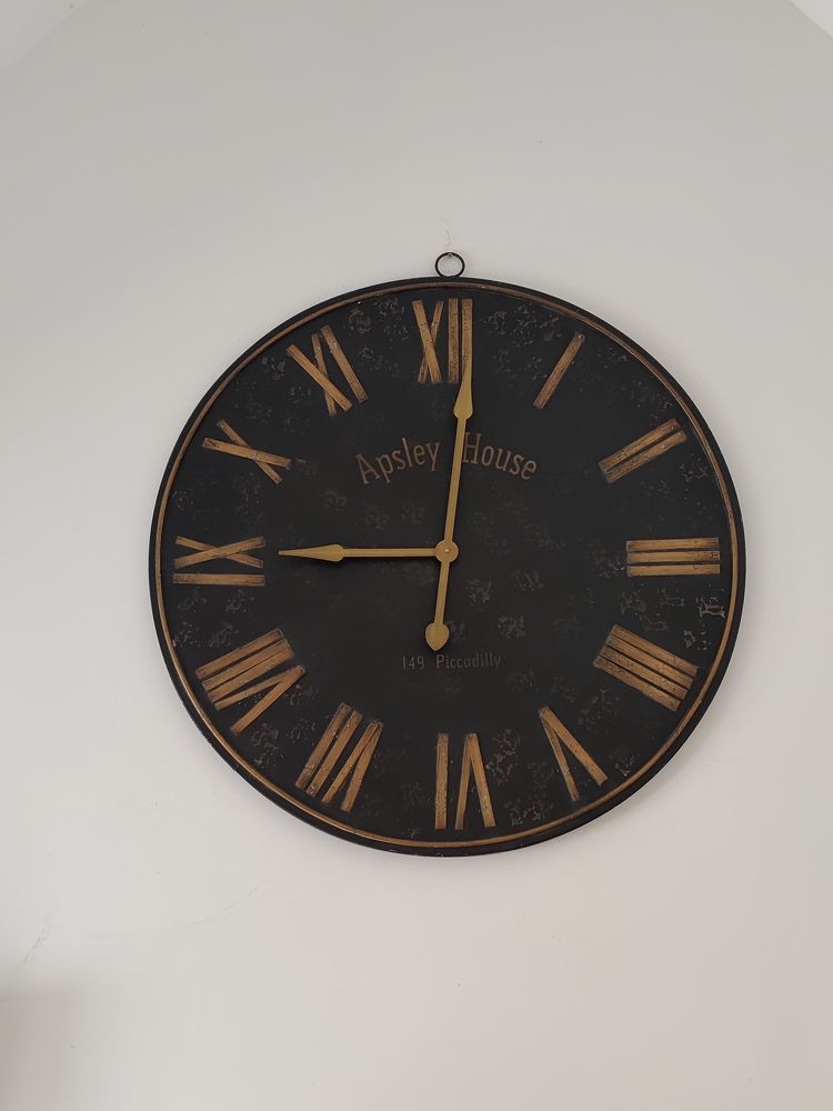 Grande horloge style industriel 95X95 95 Pfaffenheim (68)