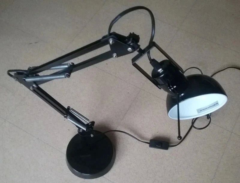 Grande Lampe De Bureau M�tal Noire 18 Pau (64)