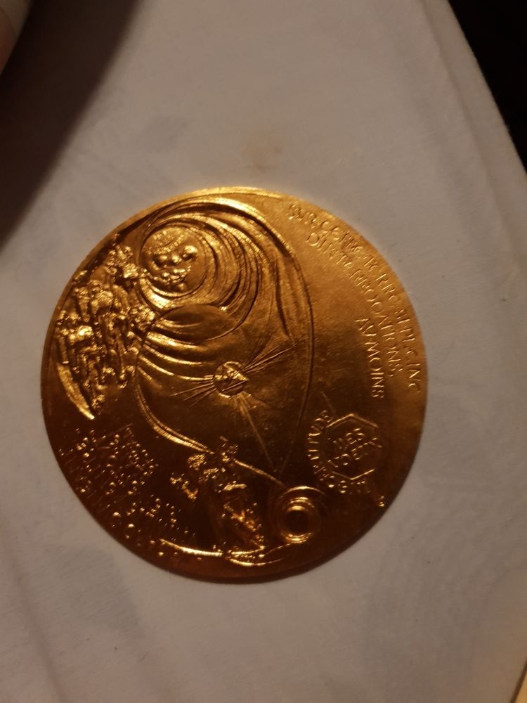 grande m�daille bronze dor� 50 Paris 13 (75)