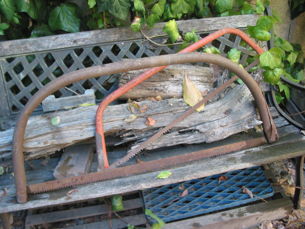 2 grande scie d'�mondeur bois arbre bucheron jardinier 10 Marseille 13 (13)