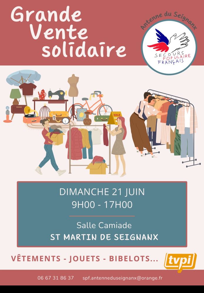 Grande Solidaire du Secours Populaire du Seignanx 0 Saint-Martin-de-Seignanx (40)