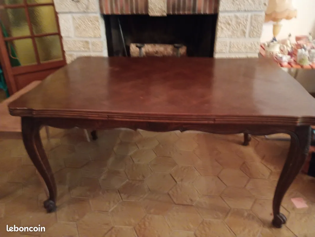Grande table en ch�ne 100 Moret-sur-Loing (77)