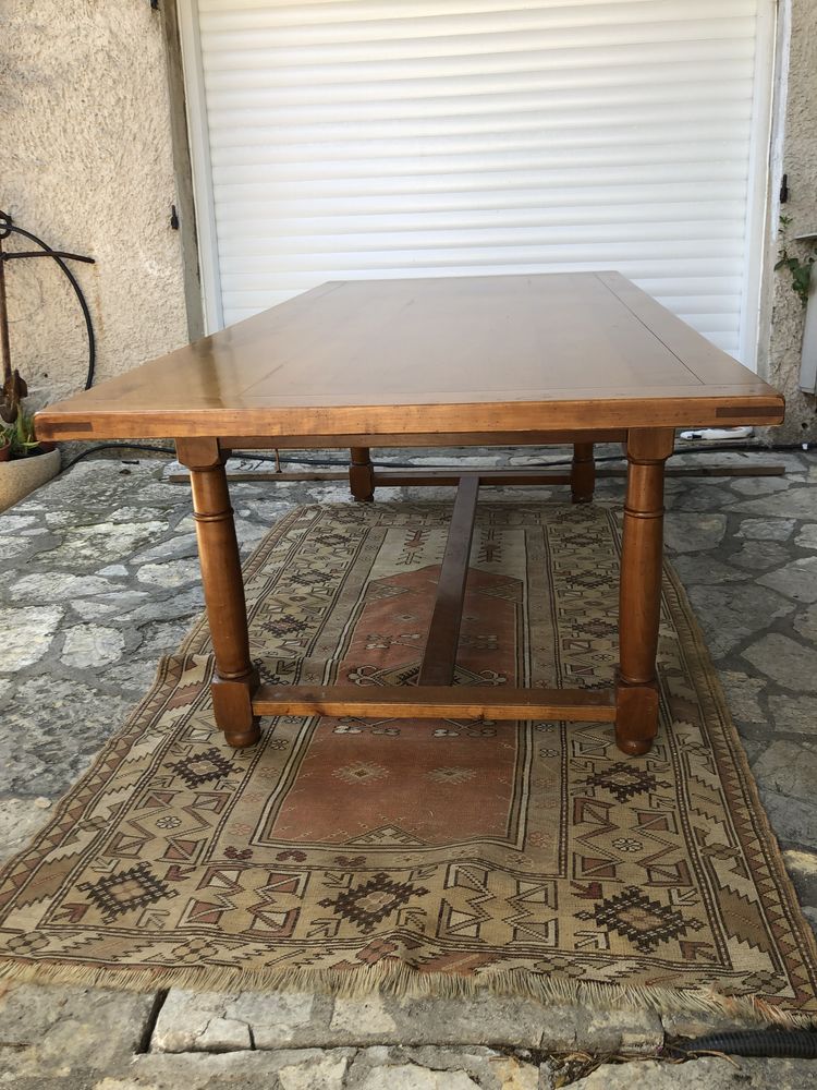 Grande table � manger noyer massif 290 Marignane (13)
