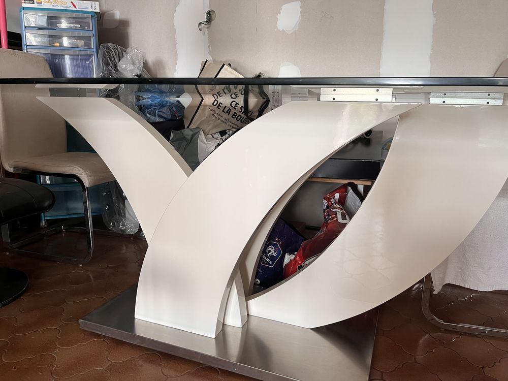 Grande table en verre design 500 Frontignan (34)