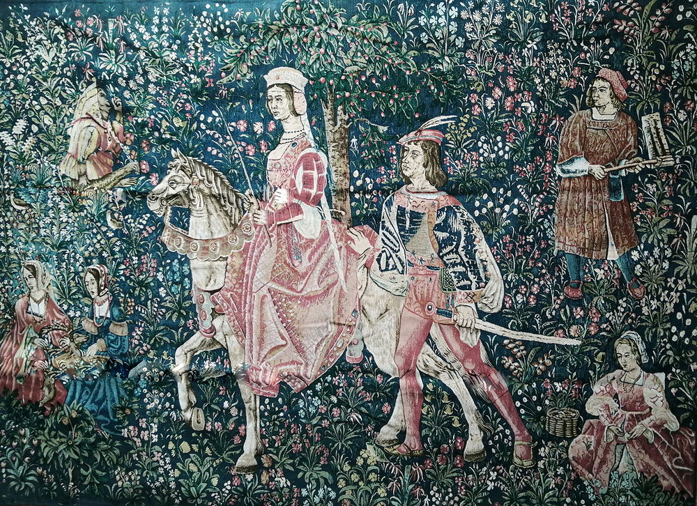 Grande Tapisserie Murale  La Noble Amazone  110 Nice (06)