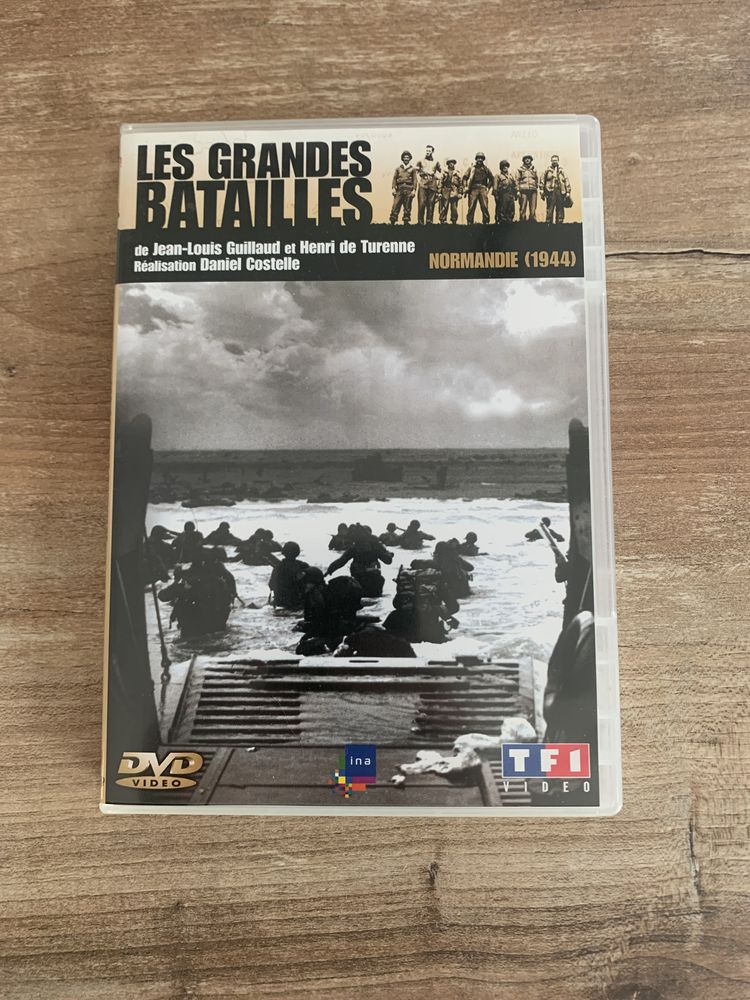 DVD  Les grandes batailles     Normandie 1944 1 Saleilles (66)