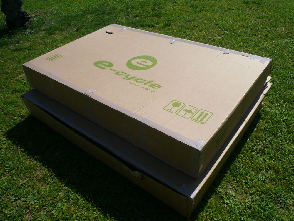 Grands cartons emballage v�lo 3 Boisset-et-Gaujac (30)