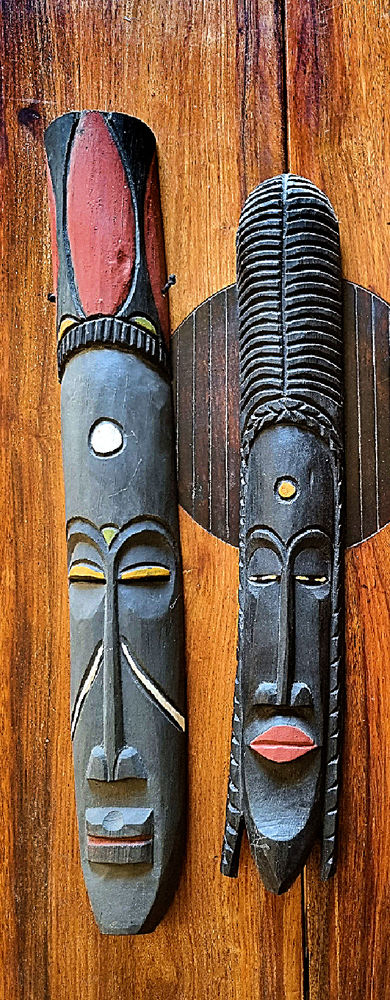 grands masques d'art tribal malien 25 Sainte-Genevi�ve-des-Bois (91)