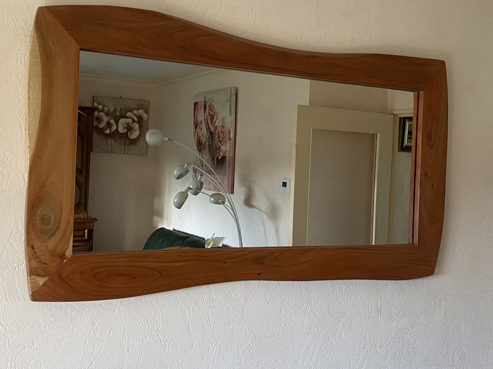 2 grands miroirs en bois 99 Hendaye (64)