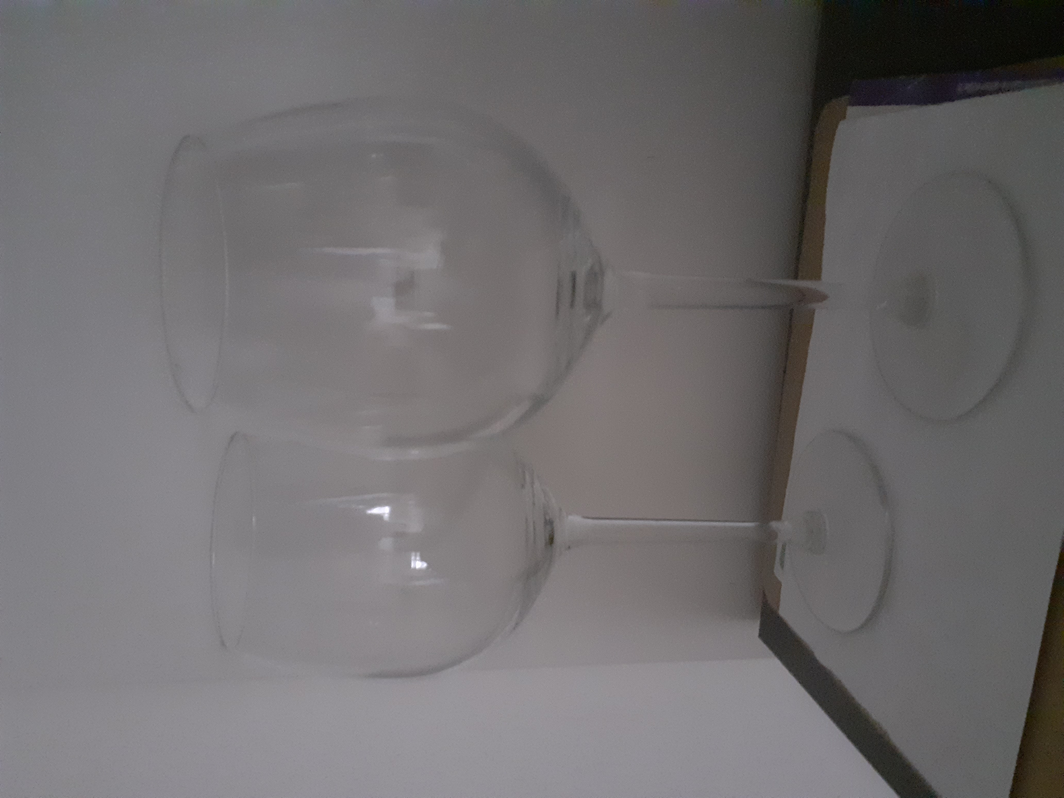 3 grands verres � pied (23cm) de d�gustation de vin 7 Alfortville (94)