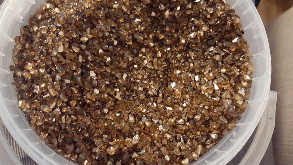 Granules gravier Marron pour deco table aquarium 5 Paris 12 (75)