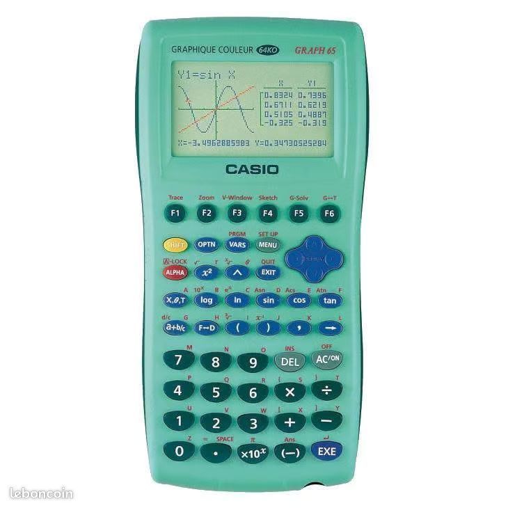 Graphique couleur 64 ko graph 65 Casio avec manuel 35 Frontenex (73)