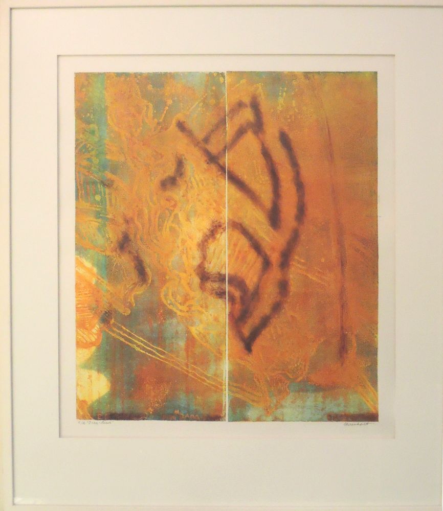 gravure abstraite de Amaranth Ehrenhalt : 570 Paris 16 (75)