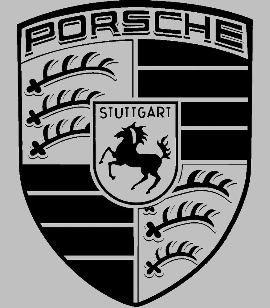 Gravure laser - Miroir grav� - Logo Porsche 15 Metz (57)