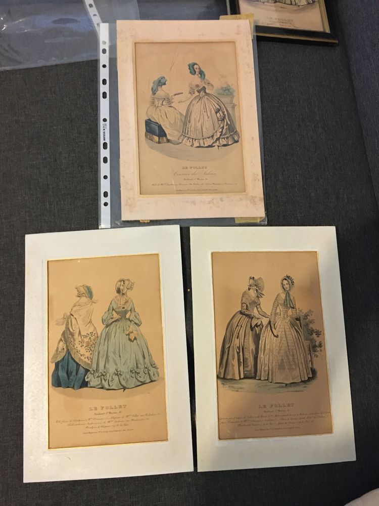 Gravure de mode <Le Follet$ 20 Valence (26)