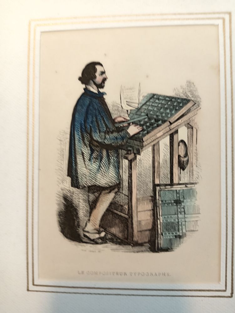 20  GRAVURES ORIGINALES DE 1830  METIERS EN COSTUMES 60 Montigny-l�s-Metz (57)