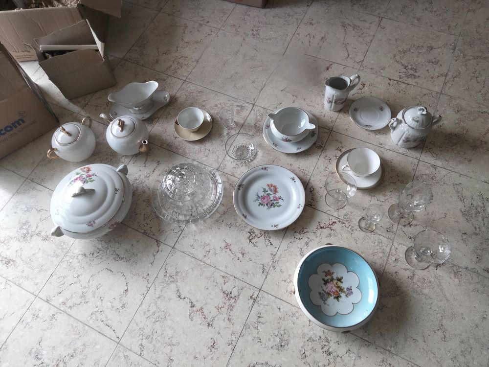 gravures, vaisselle ancienne et vases chinois miniatures 0 Brec� (53)