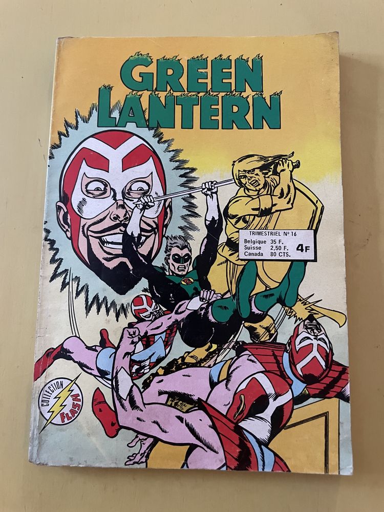 BD GREEN LANTERN N�16 de 1977 AREDIT - DC COMICS 20 Vigneux-sur-Seine (91)