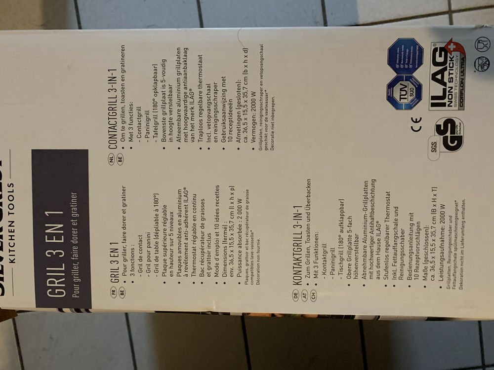 Grill trois en un 40 La Charit�-sur-Loire (58)