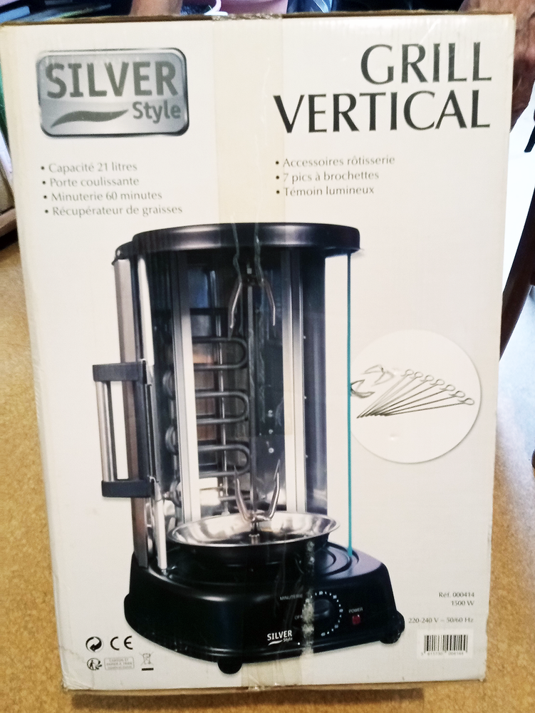 Grill verticale Silver style 50 Hautmont (59)