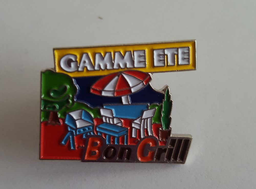 Pin's BON GRILL 1 Aulnay-sous-Bois (93)