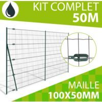 Kit Grillage Soudé Gris 50M - Maille 100x50mm - 1,20 m
450 Bettancourt-la-Longue (51)