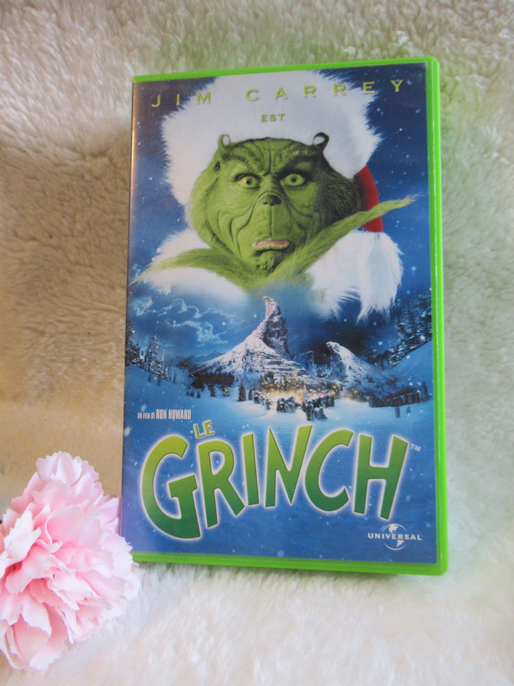 VHS  Le Grinch  - avec Jim Carrey 3 Livry-Gargan (93)