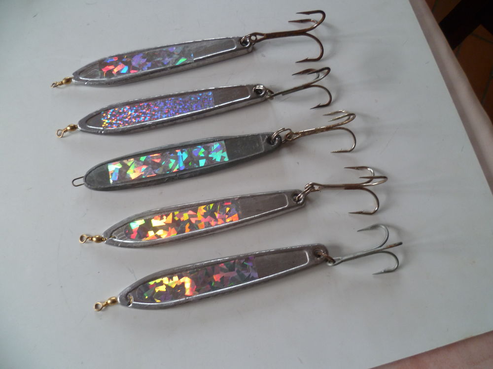 5 gros leurres Flash mer de 200g pour p�che en mer  15� 15 Cucq (62)