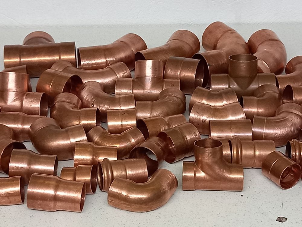 45 gros raccords en cuivre � souder 60 Antibes (06)