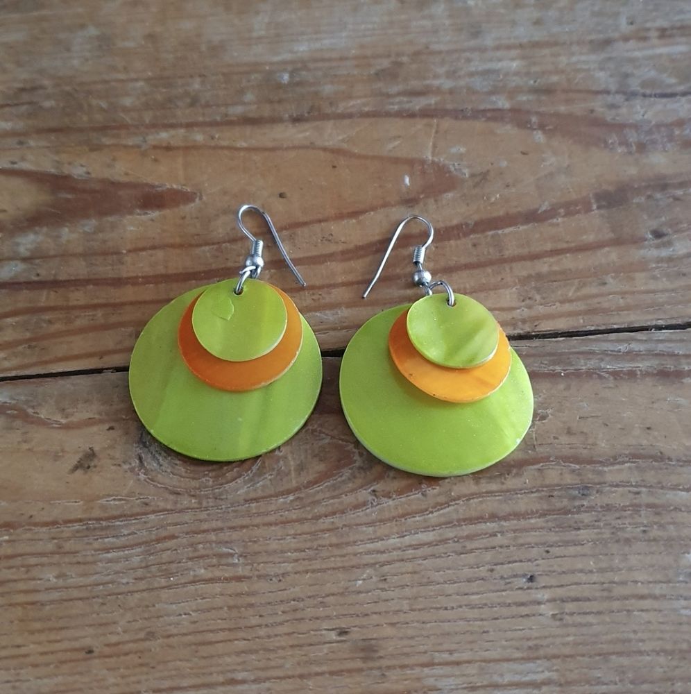 grosses boucles d'oreilles color�es 2 Monistrol-sur-Loire (43)