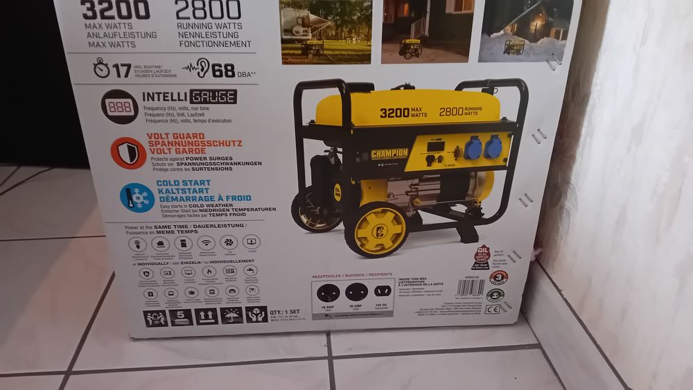 Groupe �lectrog�ne de marque Champion 3200 W maxi 350 Saint-Thibault-des-Vignes (77)