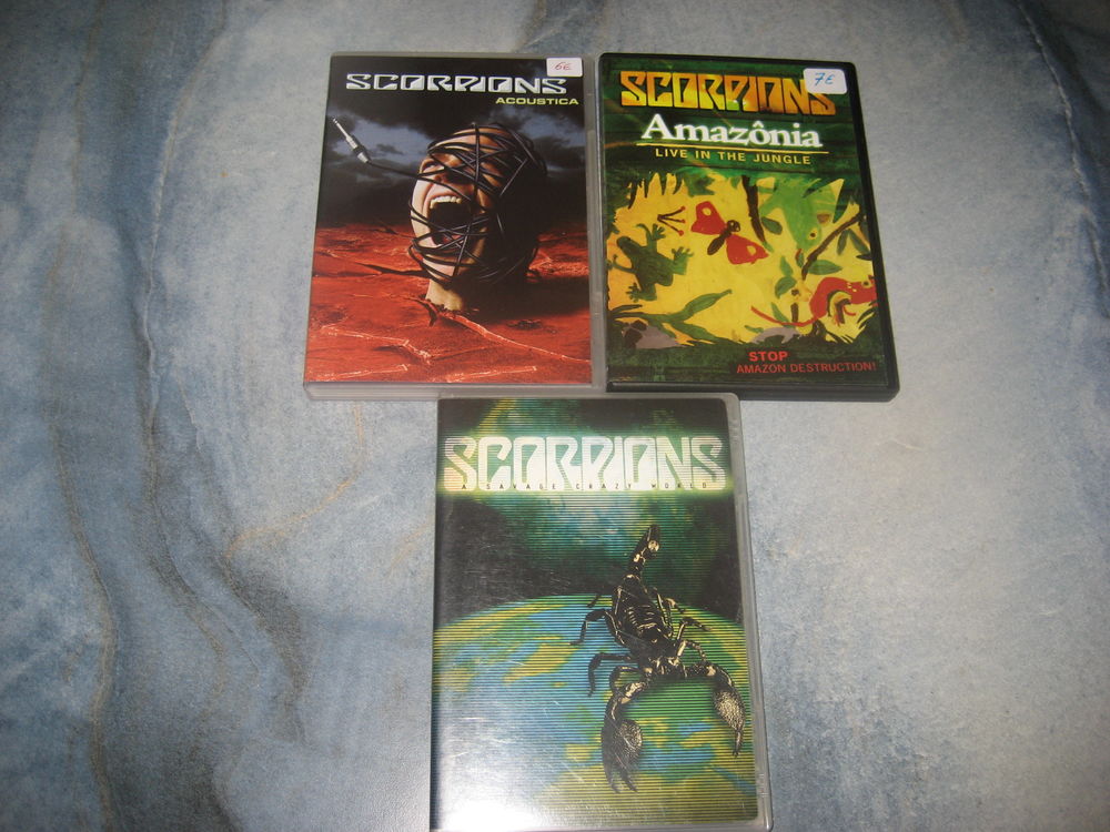DVD DU GROUPE SCORPIONS EN EXCELLENT ETAT 18 N�ux-les-Mines (62)