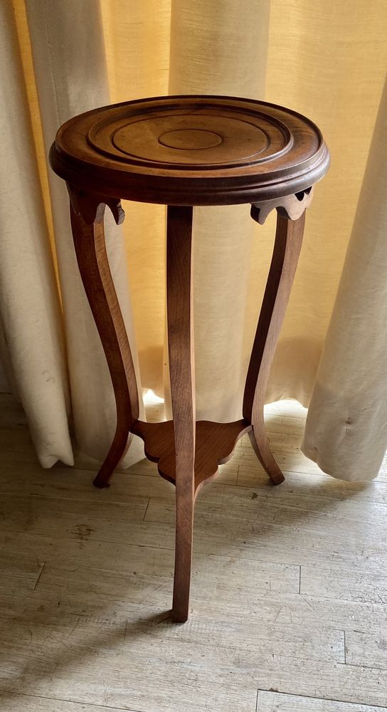 Gu�ridon, sellette ancien en bois en ex �tat 25 Souillac (46)