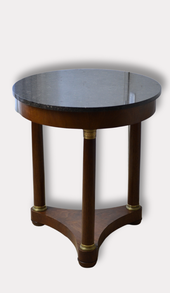 Gu�ridon style Empire tripode en Acajou XIX�me 750 Pantin (93)