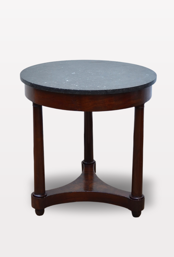 Gu�ridon style Empire tripode en Acajou XIX�me 850 Paris 19 (75)