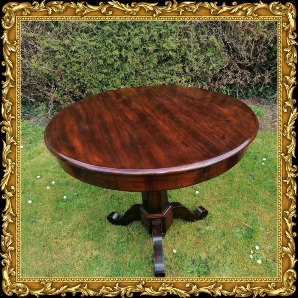 Gueridon style Louis-Philippe 19�me 130 Lisieux (14)